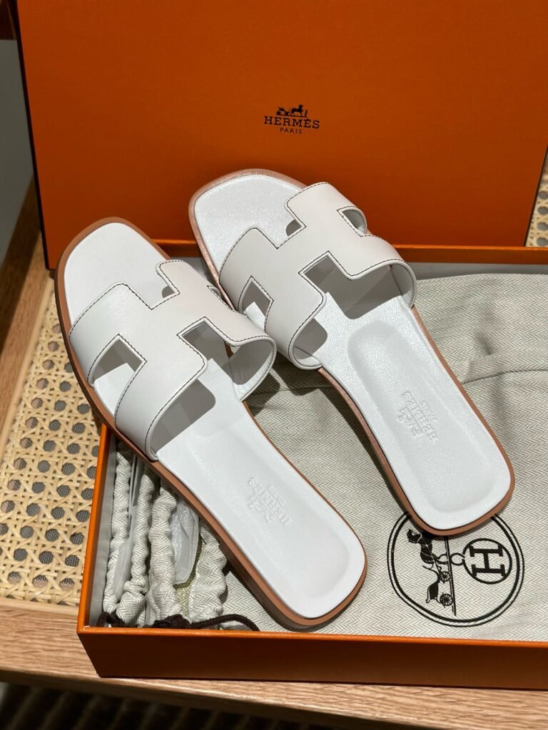 Hermès Unisex Slides detail 5
