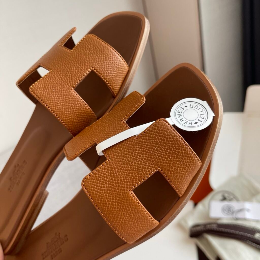 Hermès Unisex Slides detail 5