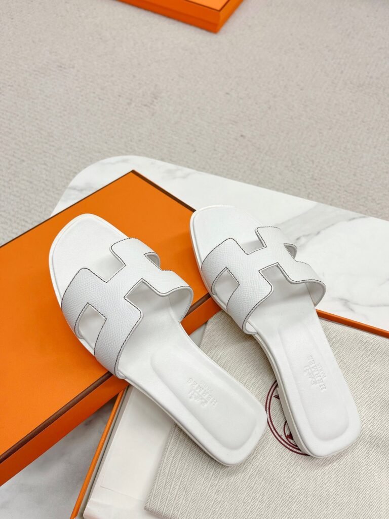 Hermès Unisex Slides detail 5