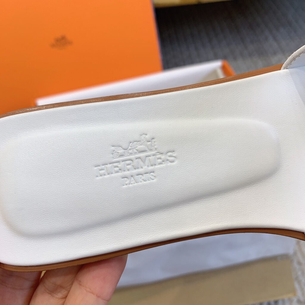 Hermès Unisex Slides detail 5