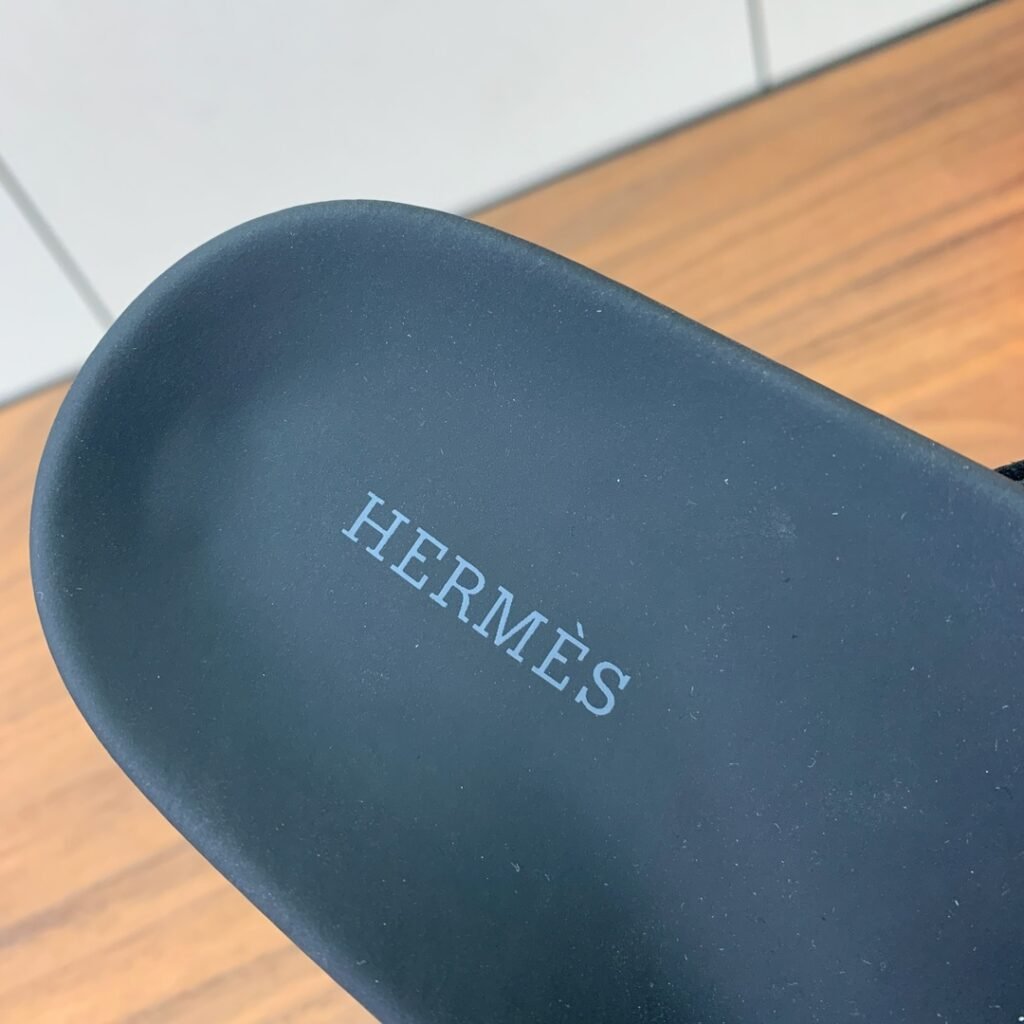 Hermès Unisex Slides detail 5