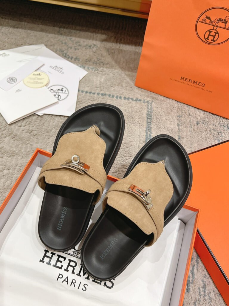 Hermès Men's Slides detail 5