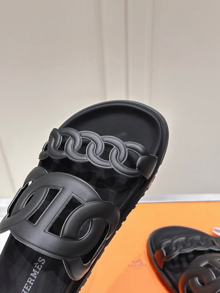 Hermès Unisex Slides detail 5