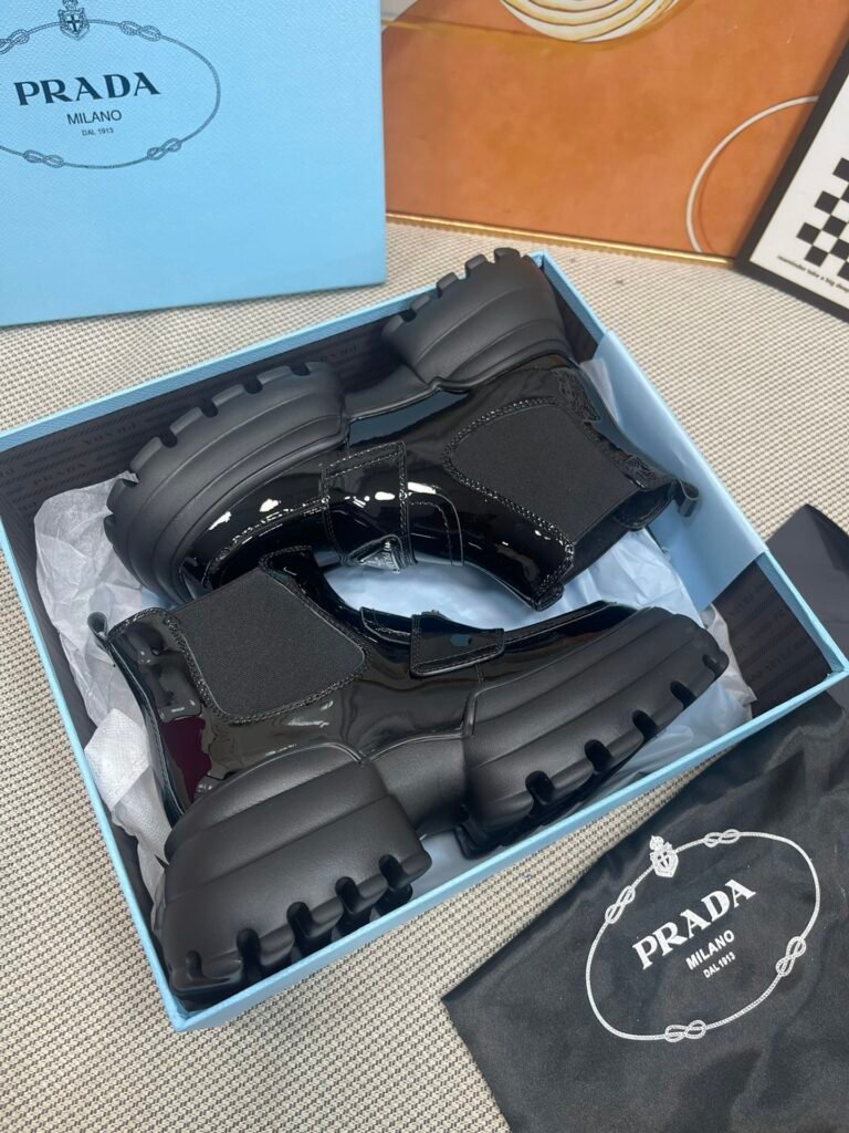 Prada Unisex Boots detail 5