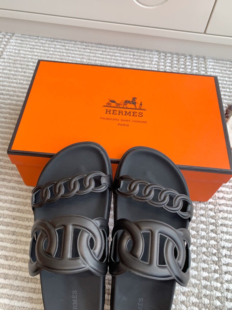 Hermès Unisex Slides detail 5