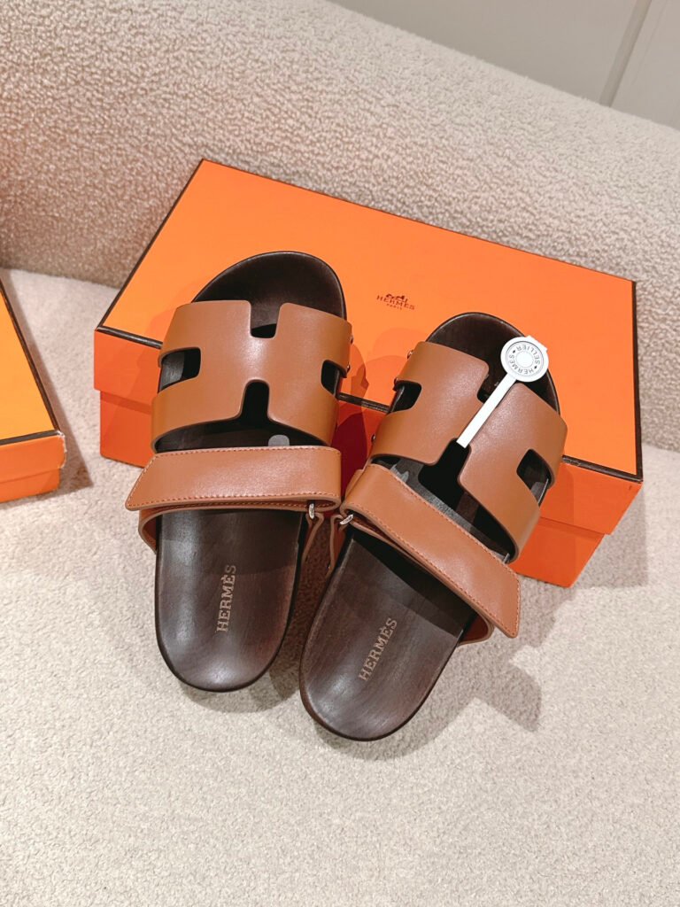 Hermès Unisex Slides detail 5