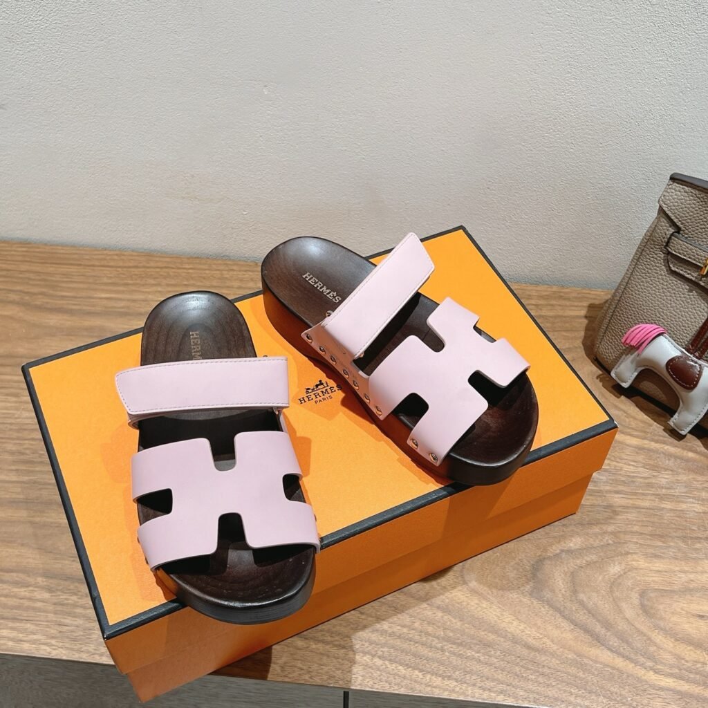 Hermès Unisex Slides detail 5