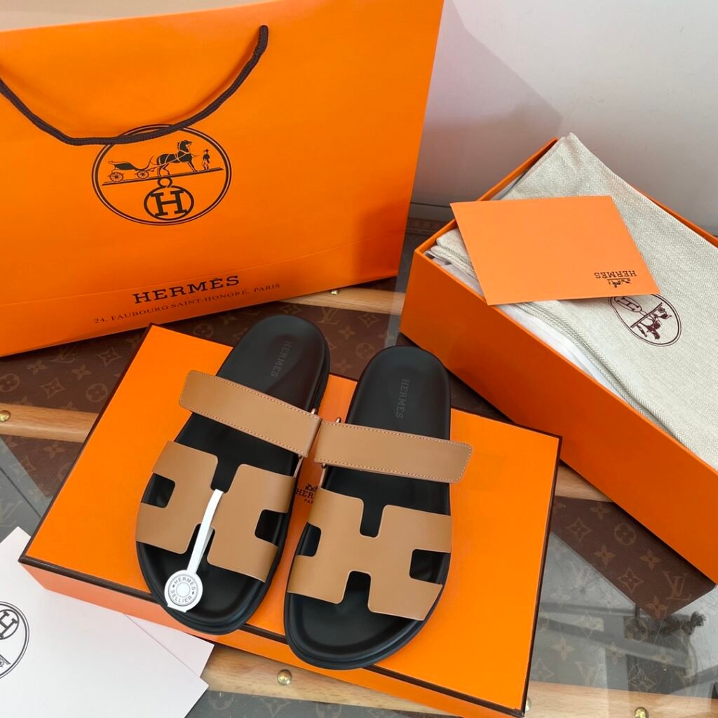 Hermès Unisex Slides detail 5