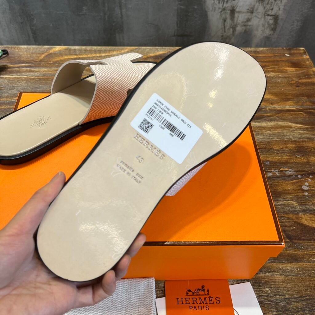 Hermès Men's Slides detail 5