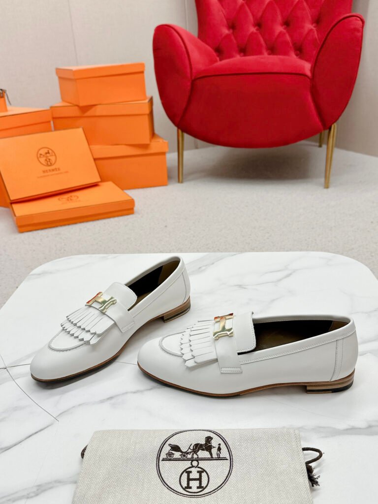 Hermès Unisex Loafers detail 5