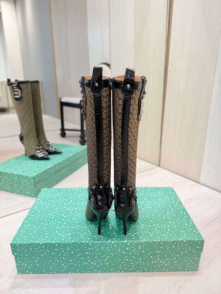 Balenciaga Women's Knee-High Boots detail image 5
