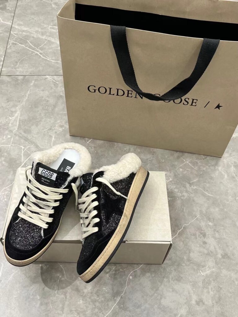 Golden Goose Unisex Distressed Sneakers detail 5