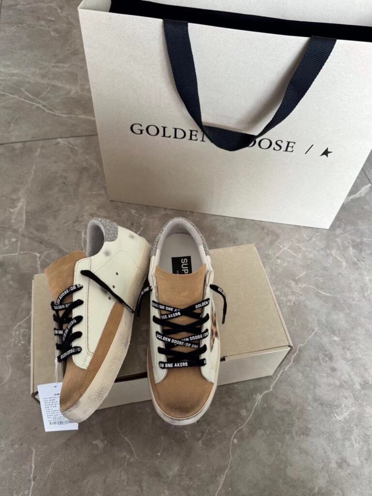 Golden Goose Unisex Distressed Sneakers detail 5