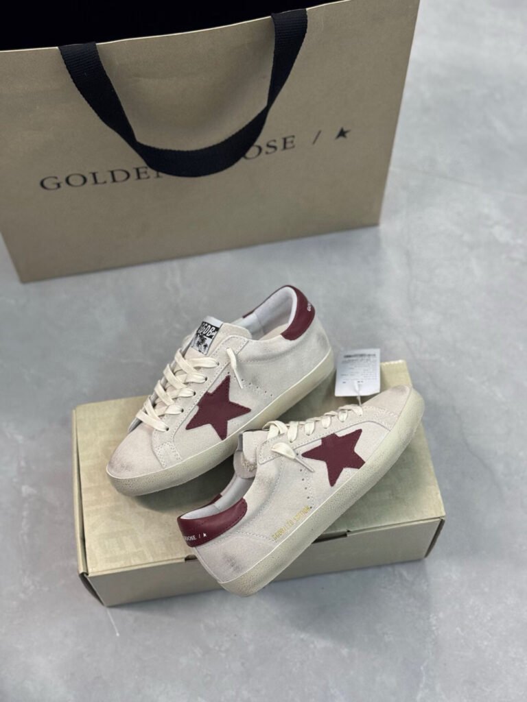 Golden Goose Unisex Distressed Sneakers detail 5