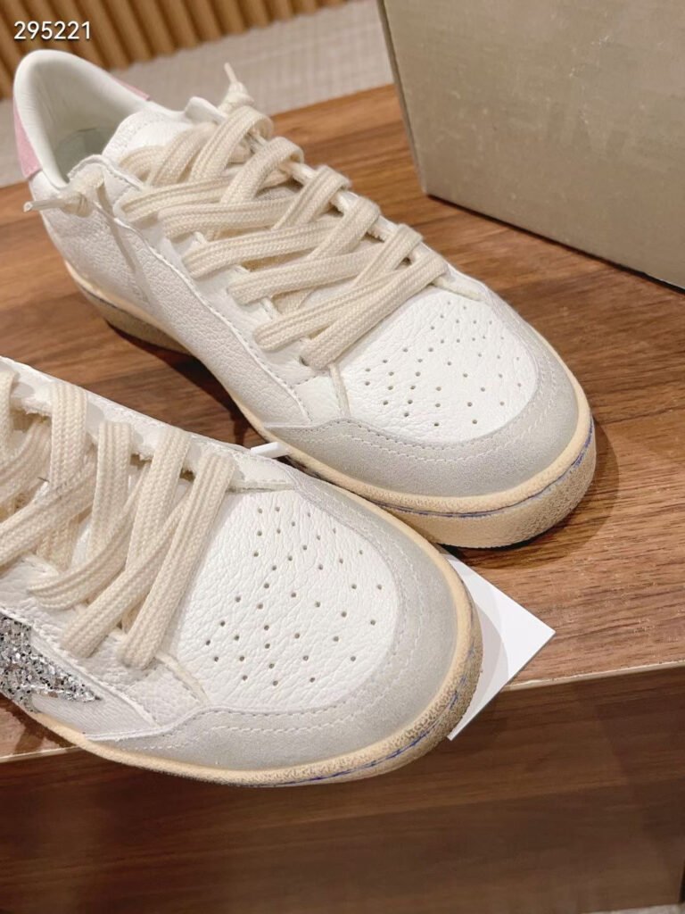 Golden Goose Unisex Distressed Sneakers detail image 5
