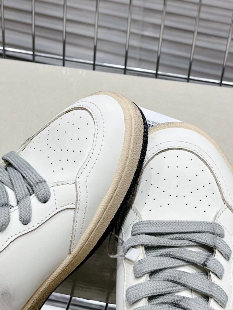 Golden Goose Unisex Distressed Sneakers detail 5