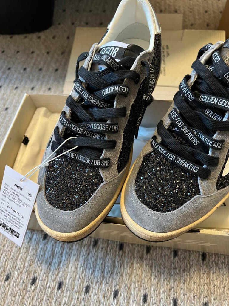 Golden Goose Unisex Distressed Sneakers detail 5