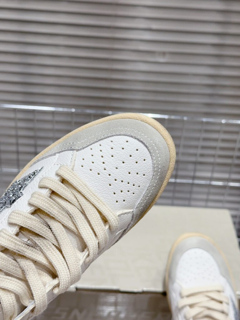 Golden Goose Unisex Distressed Sneakers detail 5
