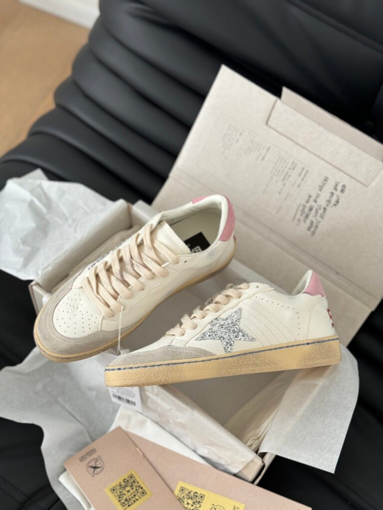 Golden Goose Unisex Distressed Sneakers detail 5