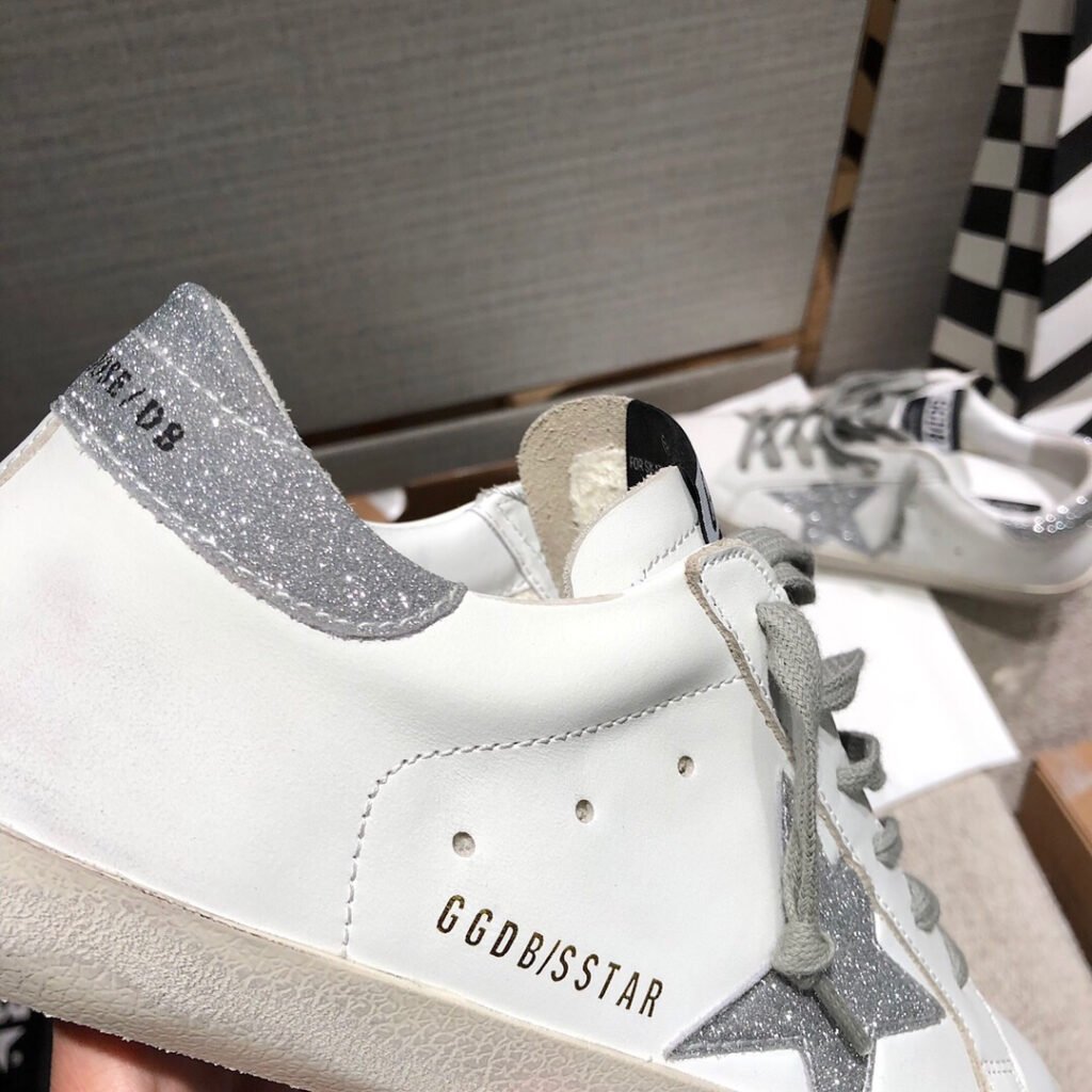 Golden Goose Unisex Distressed Sneakers detail image 5