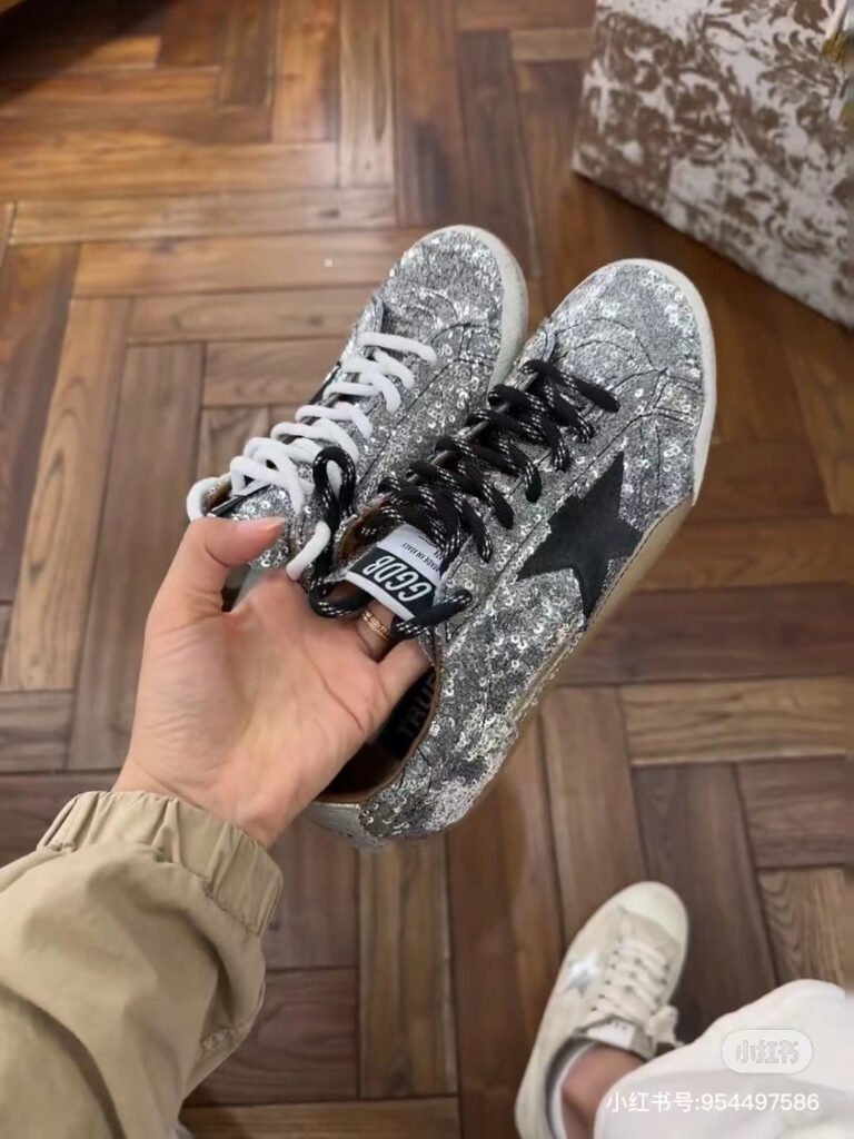 Golden Goose Unisex Distressed Sneakers detail image 5