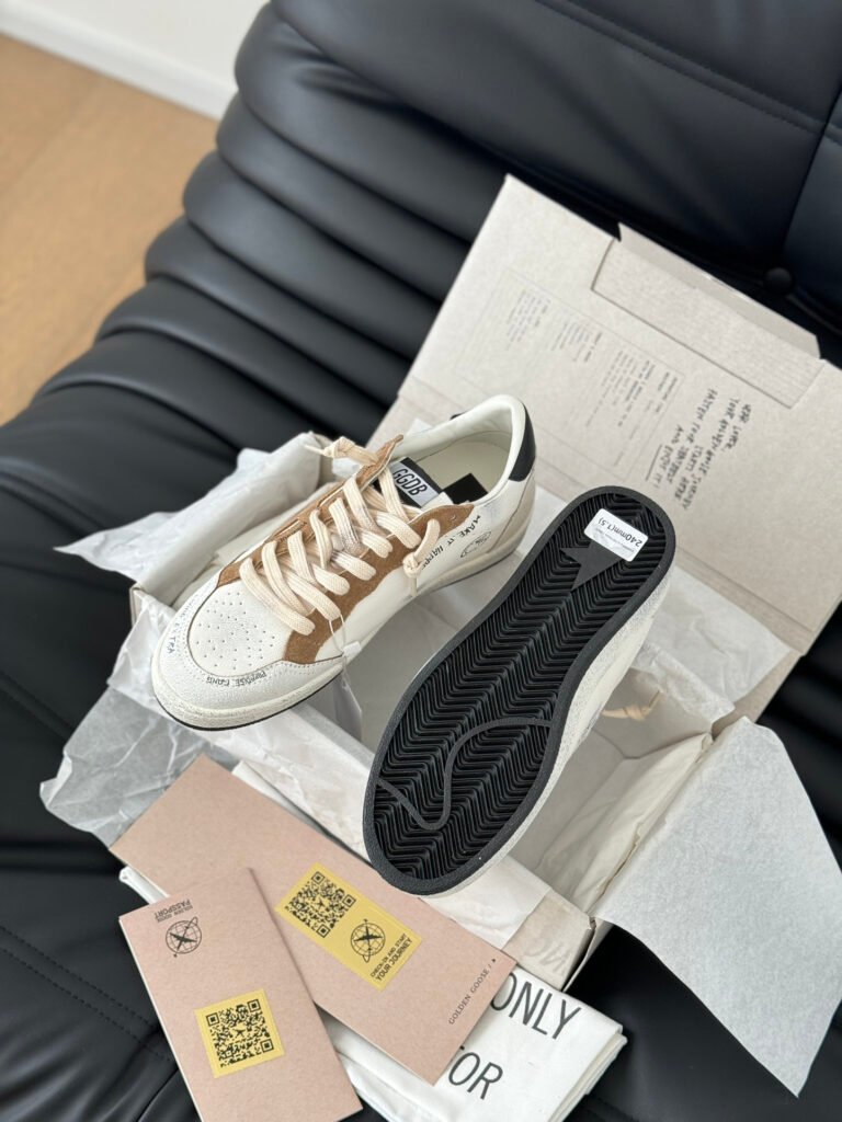 Golden Goose Unisex Distressed Sneakers detail 5