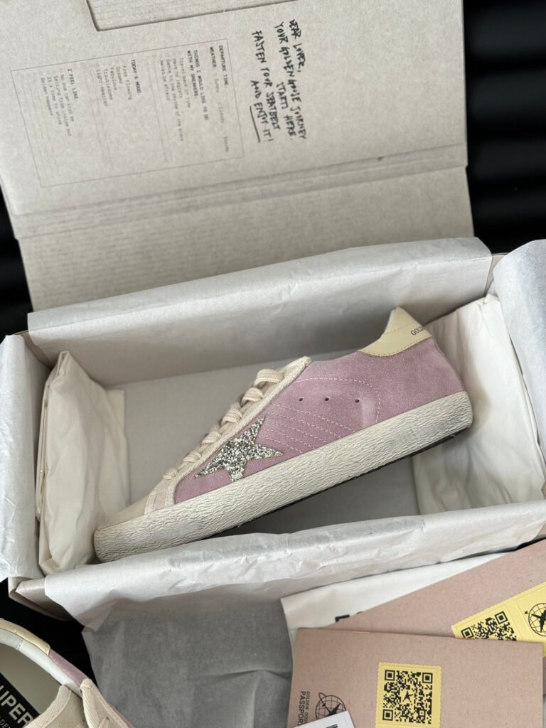 Golden Goose Unisex Distressed Sneakers detail image 5