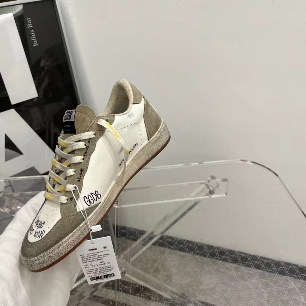 Golden Goose Unisex Distressed Sneakers detail image 5