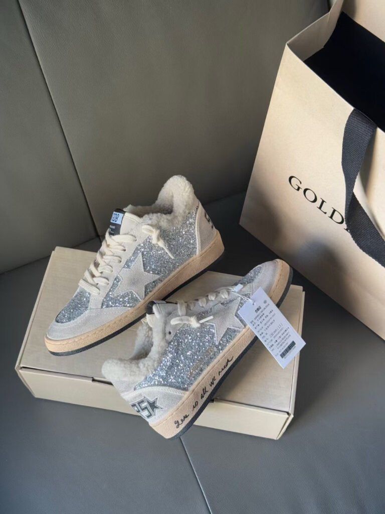 Golden Goose Unisex Distressed Sneakers detail image 5