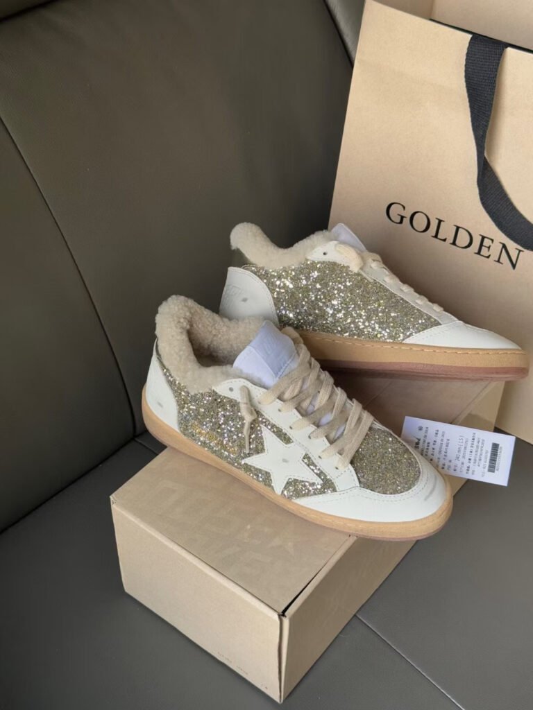 Golden Goose Unisex Distressed Sneakers detail image 5