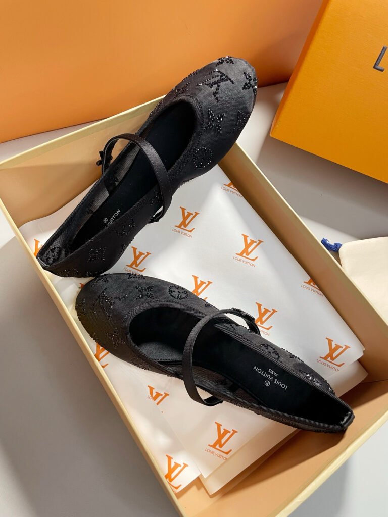 Louis Vuitton Women's Crystal-Embellished Sneakers detail image 5