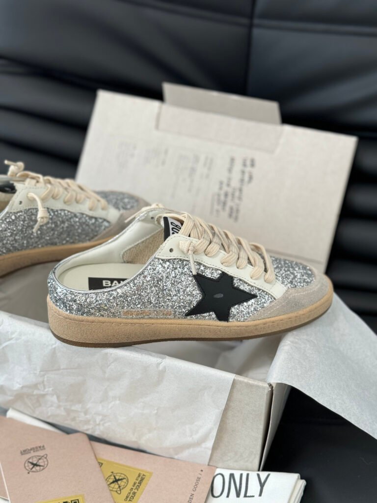Golden Goose Unisex Distressed Sneakers detail image 5