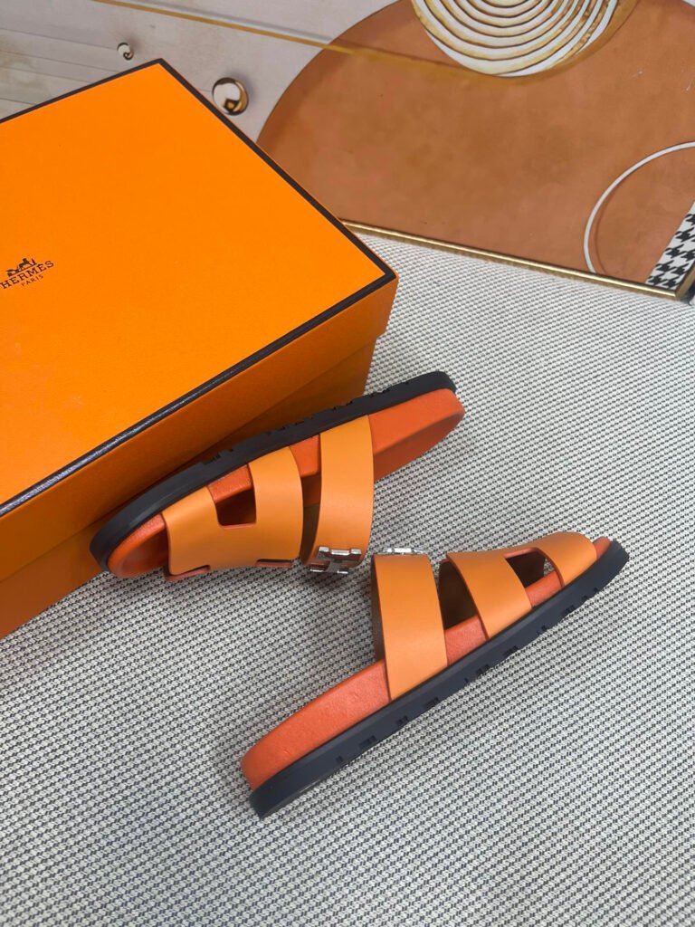 Hermès Unisex Slides detail 5