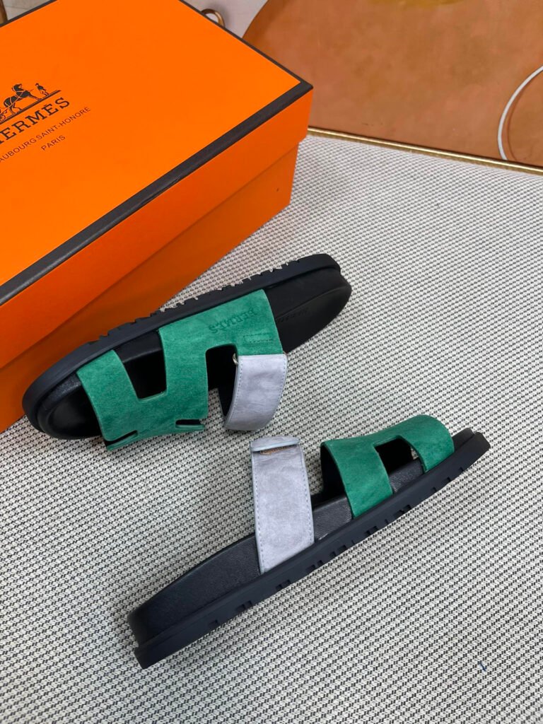 Hermès Unisex Slides detail 5