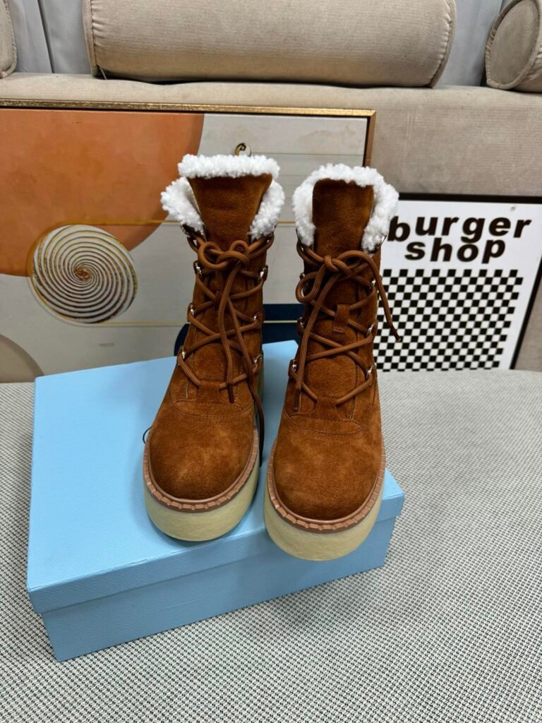 Prada Unisex Snow Boots detail 5
