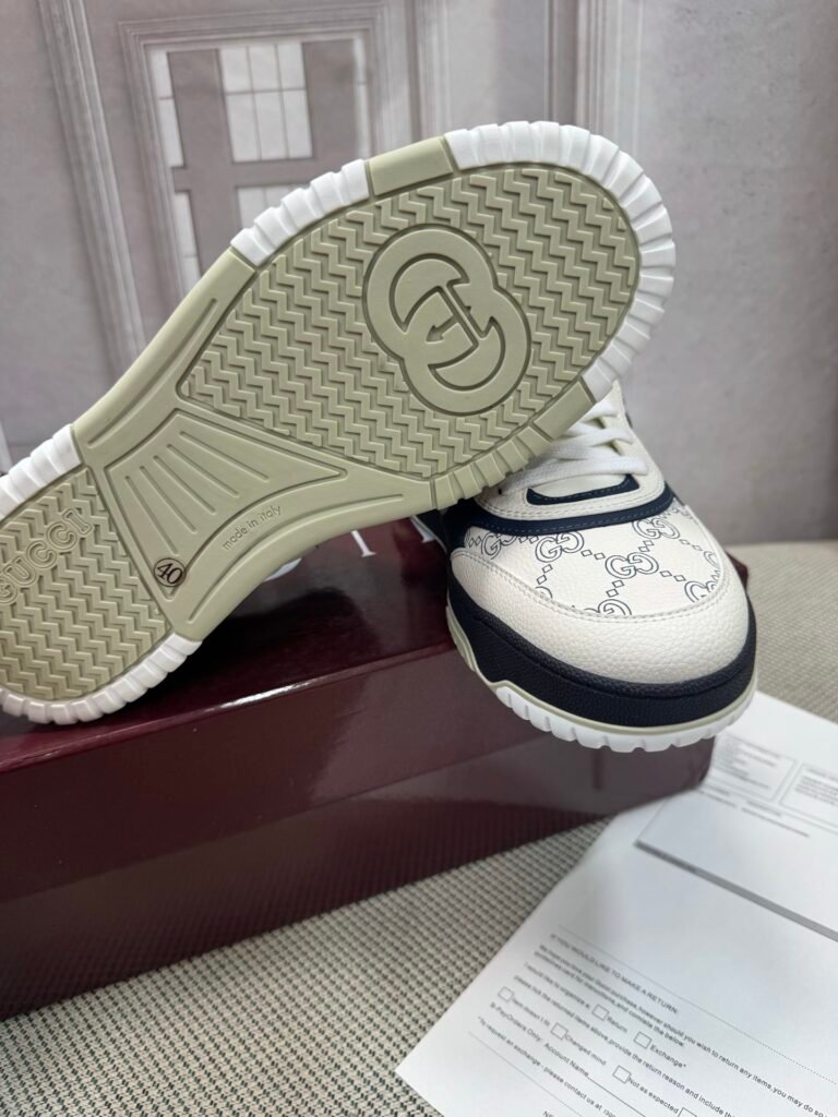 Gucci Unisex Distressed Sneakers detail 5
