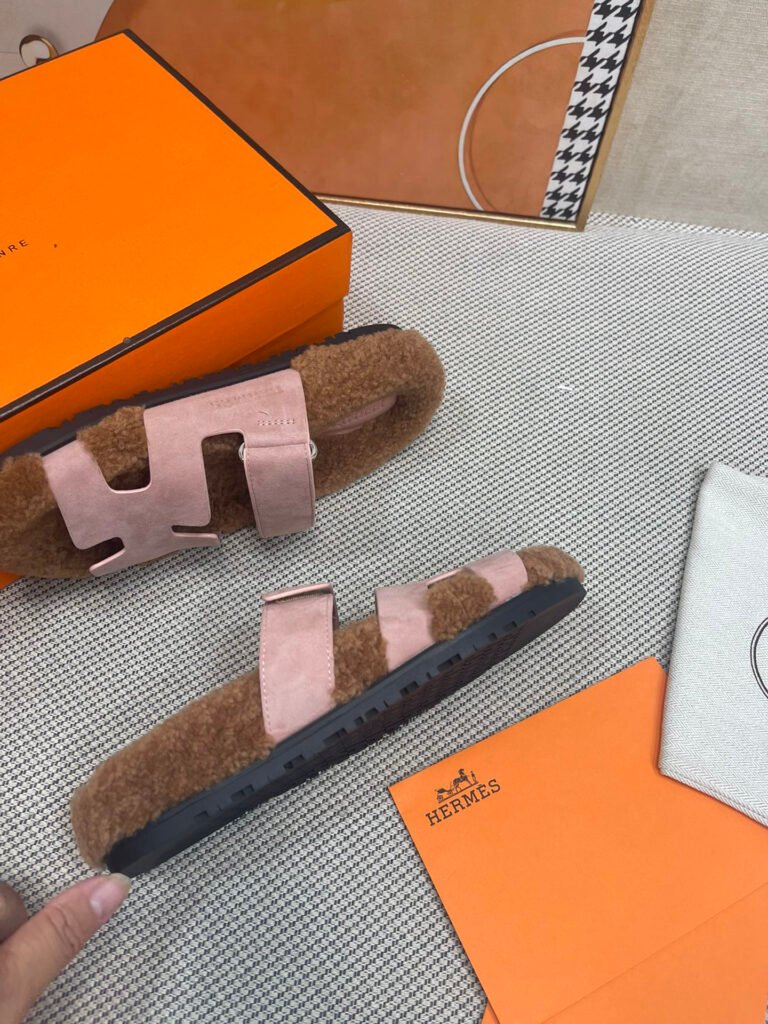 Hermès Unisex Slides detail 5