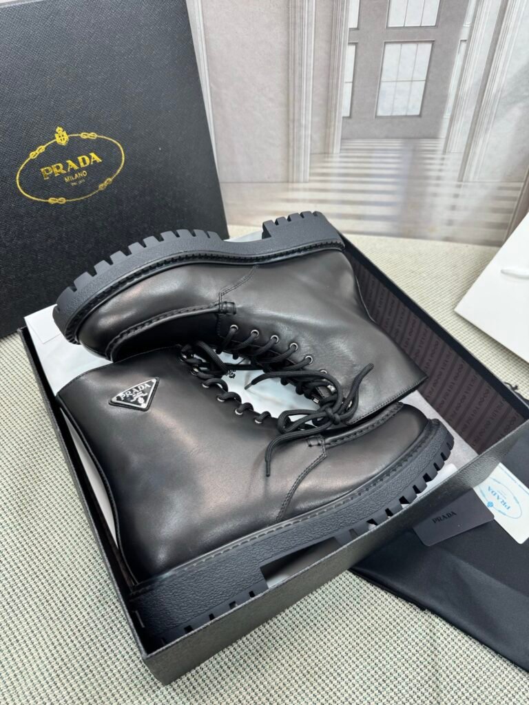 Prada Men's Ankle Boots detail image 5