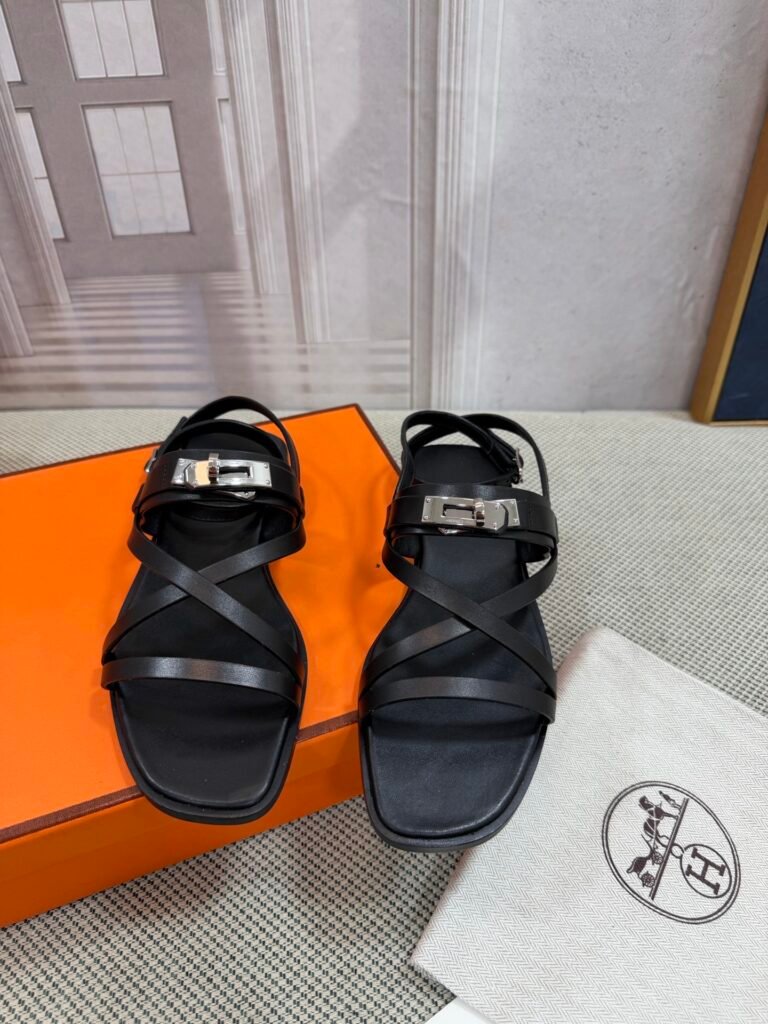 Hermès Unisex Slides detail 5