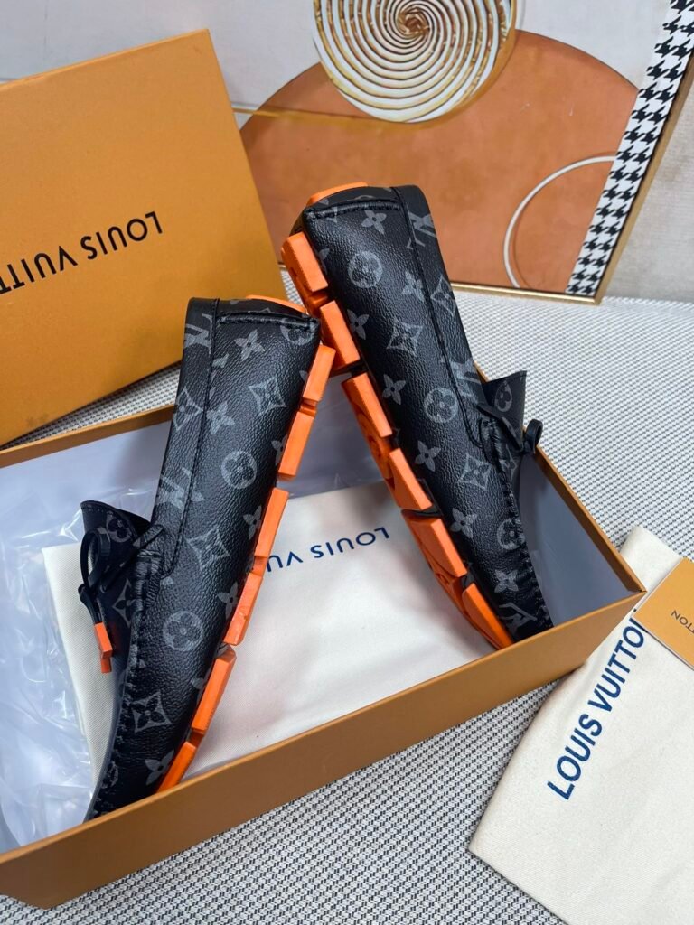 Louis Vuitton Unisex Driving Loafers detail 5