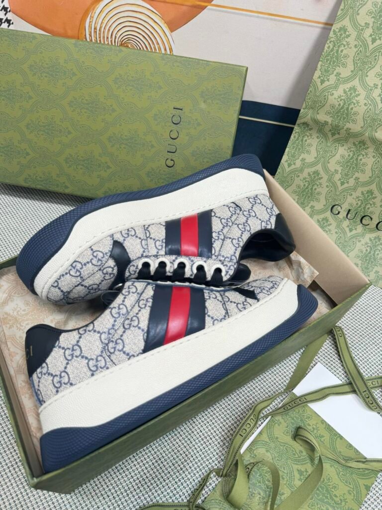 Gucci Unisex Distressed Sneakers detail 5