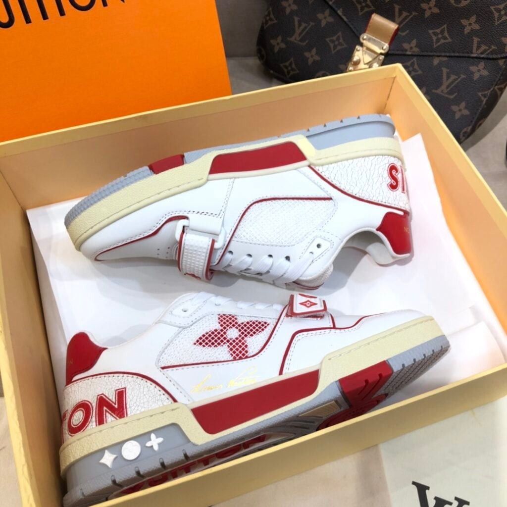 Louis Vuitton Unisex Basketball Sneakers detail 5