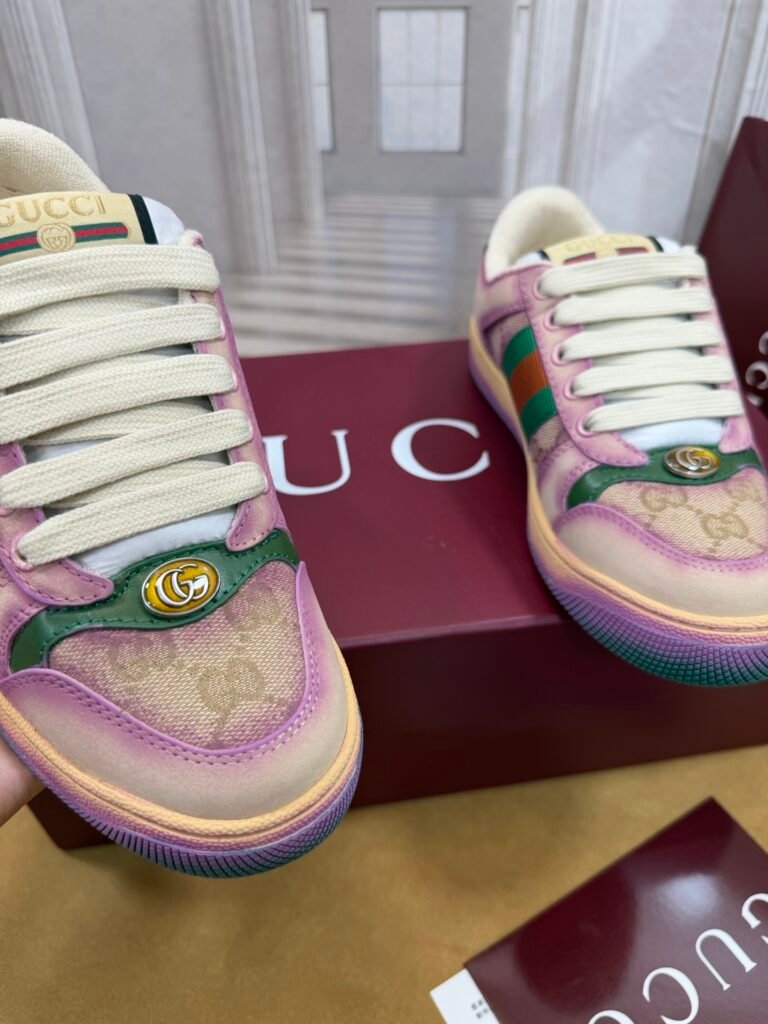 Gucci Women's Distressed Sneakers detail 5