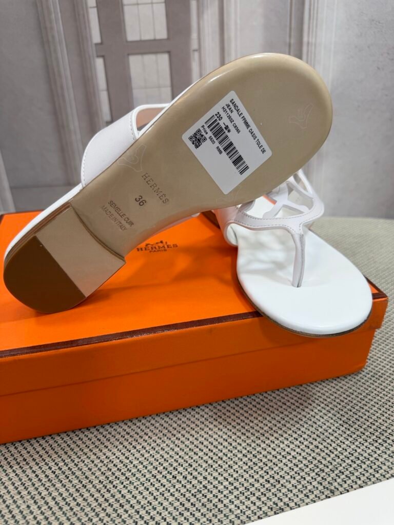 Hermès Unisex Slides detail 5