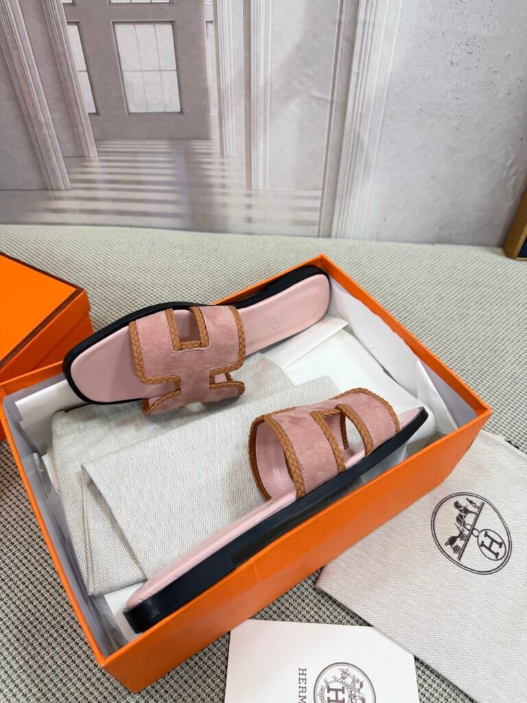 Hermès Unisex Slides detail 5