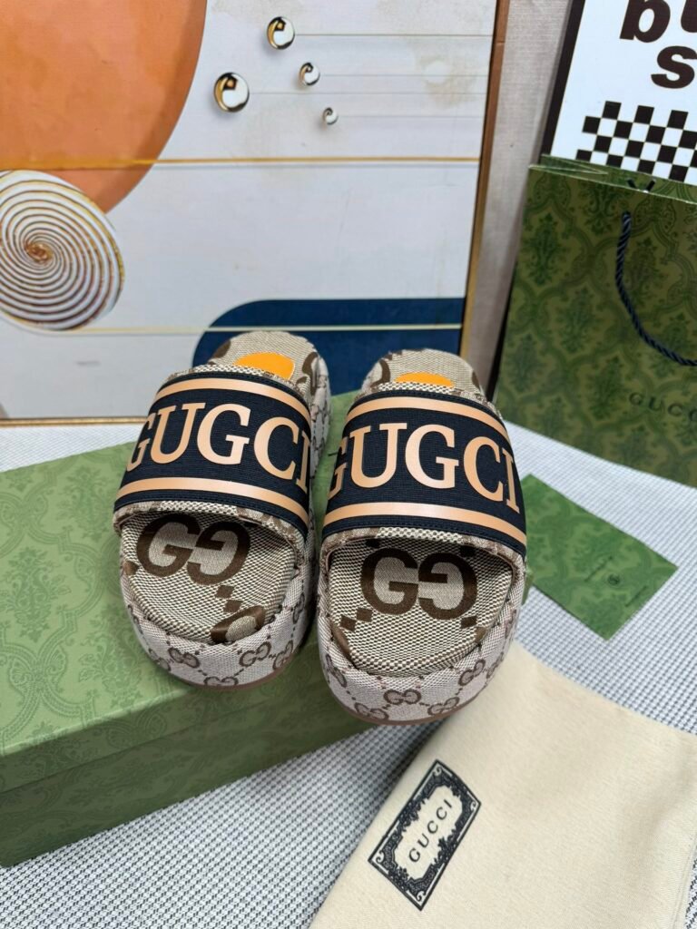 Gucci Unisex Platform Sneakers detail 5