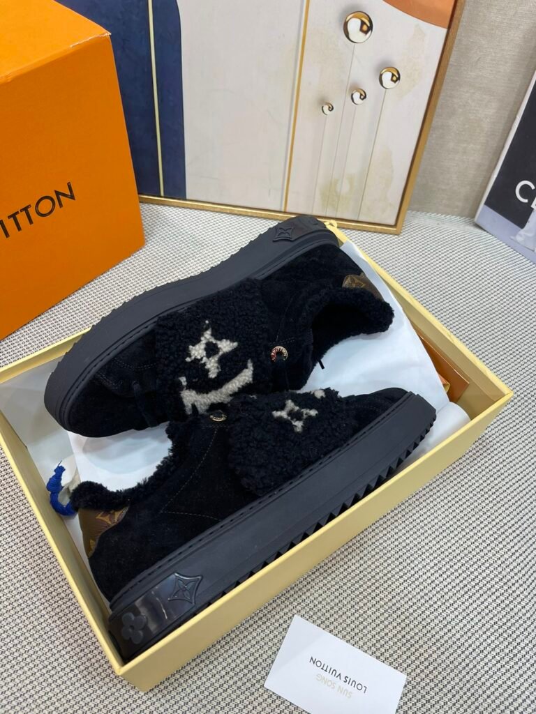 Louis Vuitton Women's Platform Sneakers detail 5