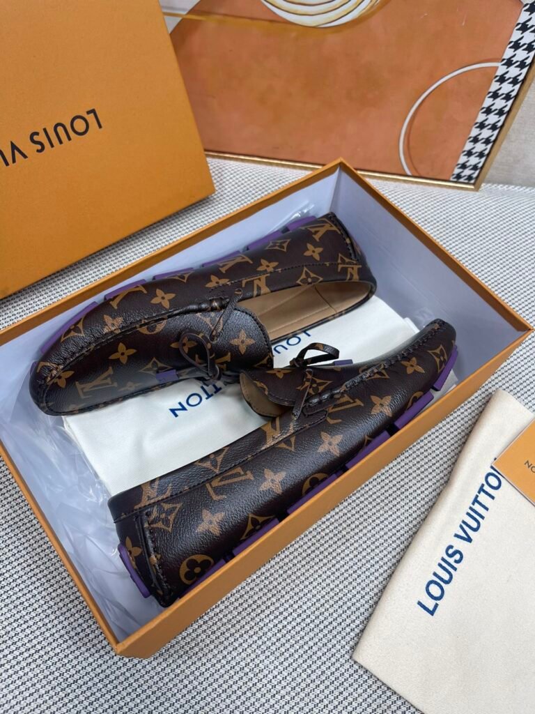 Louis Vuitton Unisex Driving Loafers detail 5