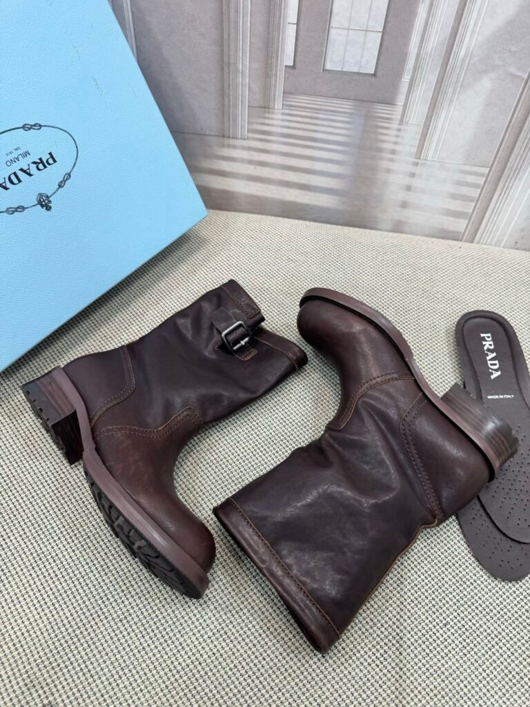 Prada Unisex Ankle Boots detail image 5
