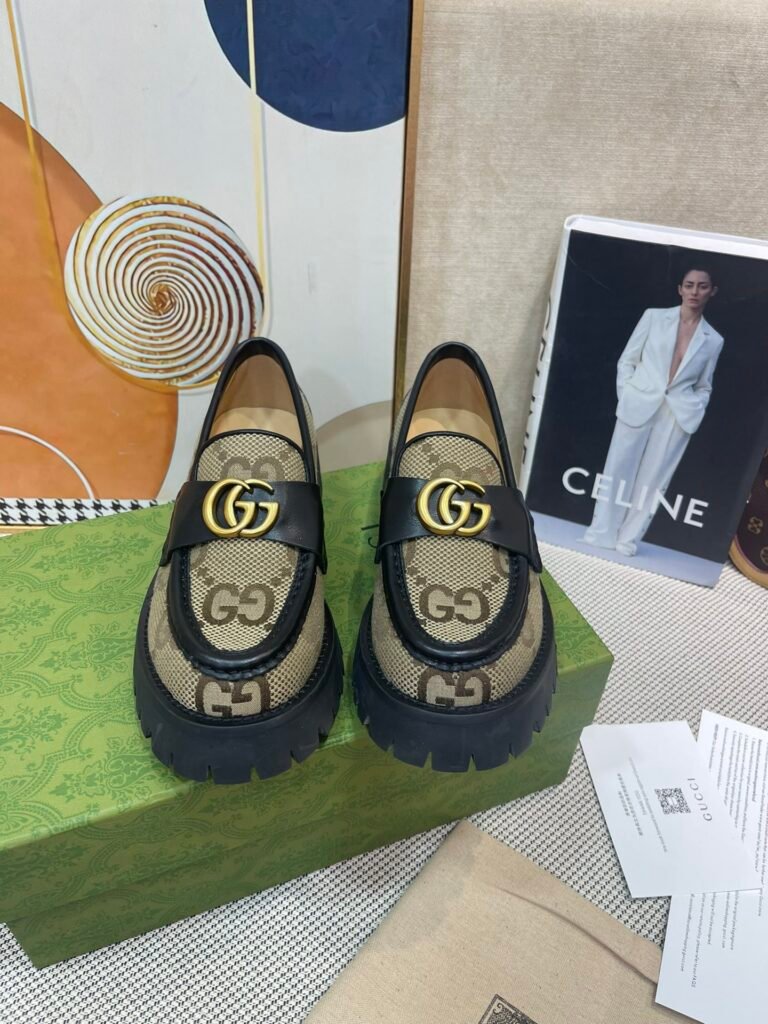 Gucci Unisex Loafers detail 5